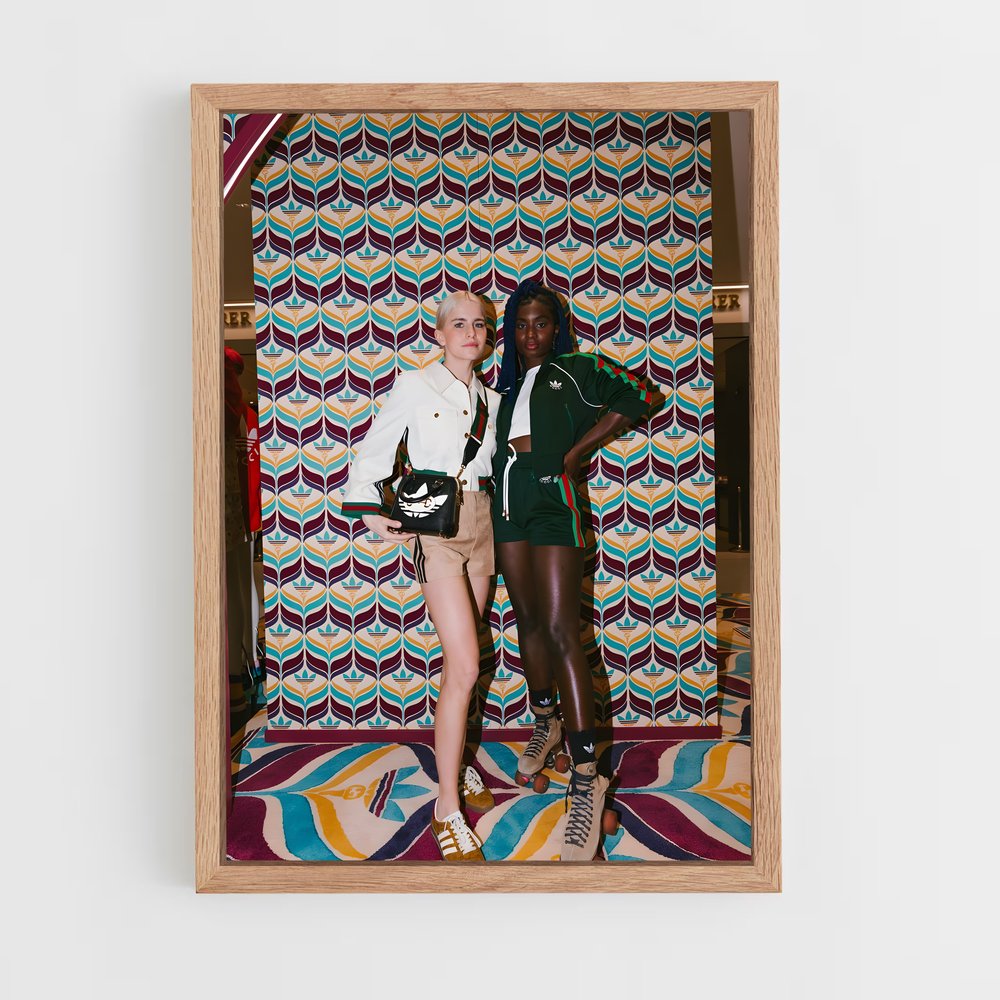 Poster Couleurs de Sœurs – affiche Roller (vue 4)